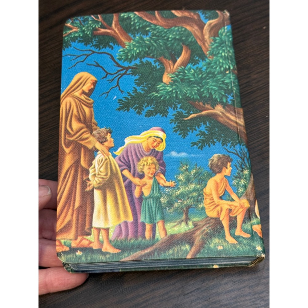 Vintage World Publishing King James Version Holy Bible Illustrated Hardcover KJV